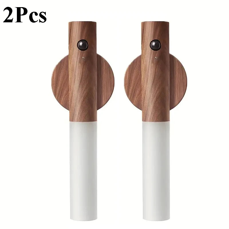 Auto LED Night Light Magnetic Multifunctional Smart Motion Sensor USB Rechargeable TYPE-C Wireless Closet Wardrobe Lamp
